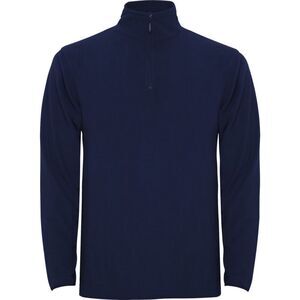Roly Mens Himalaya Quarter Zip Fleece Jacket / Navy Blue